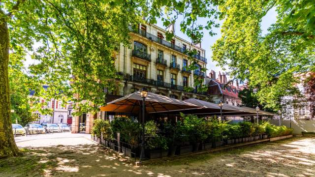 Restaurant 1802 · Restaurant Besançon · Terrasse